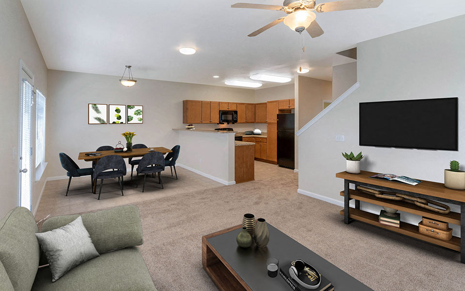 Beale AFB Homes Family housing at Beale AFB, CA Photos